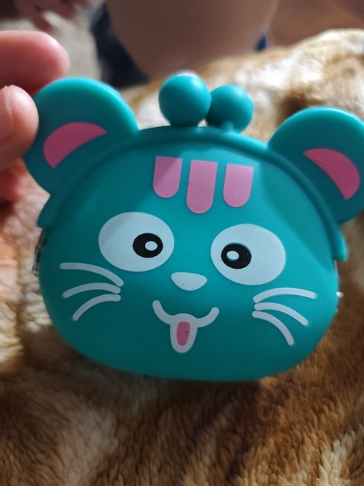 десткий гелевый кошелек монетница