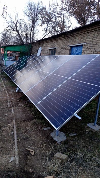 Установка солнечных станции