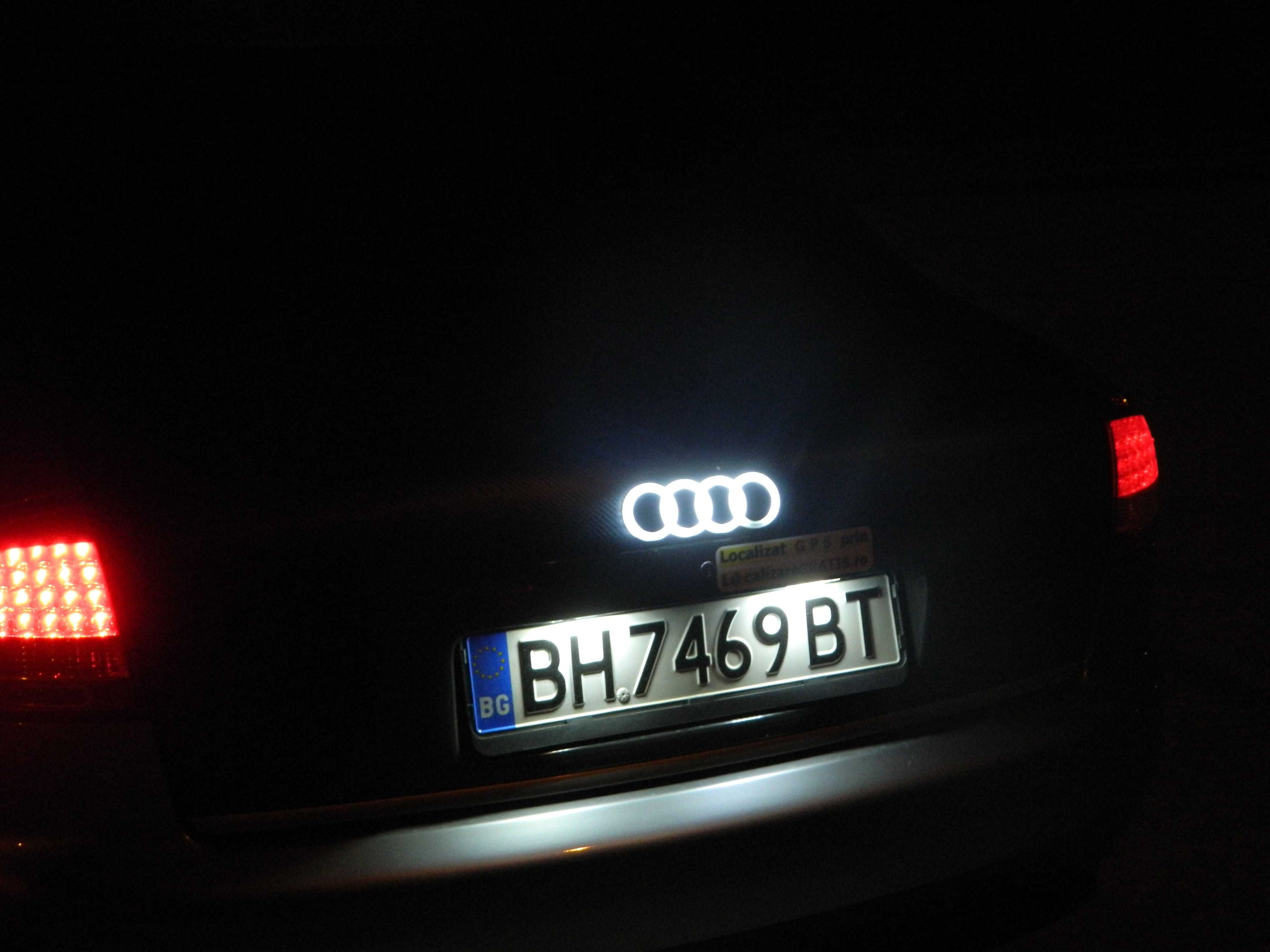 Emblema led portbagaj AUDI