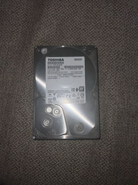 Жесткий диск 2тб