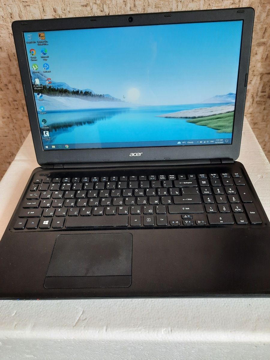 Acer aspire E1-572G o'yin va ish uchun