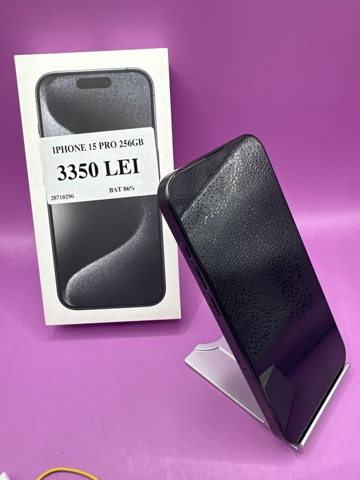 Iphone 15 Pro 256gb baterie 86 •Matei Amanet Crangasi•28710