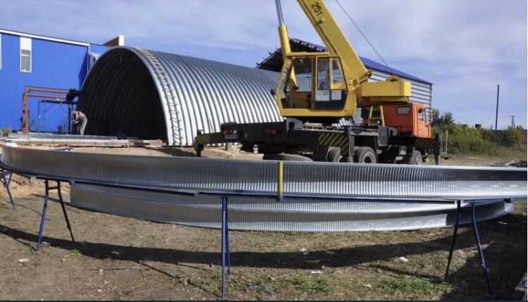 СТРОИТЕЛЬСТВО АНГАРОВ  Арочные  Бескаркасные Зернохранилище Ангар