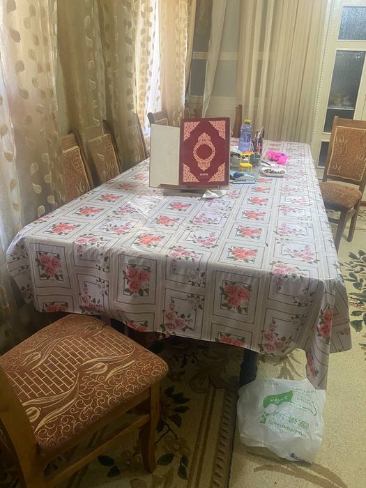 Стол стул 12 тали бутун хаммаси