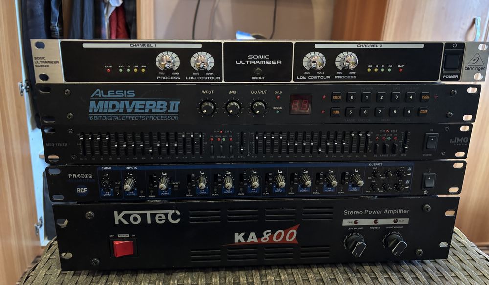 Sistem audio -amplificator-mixer-procesor-egalizator