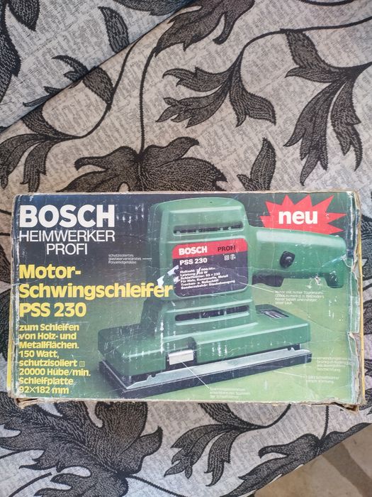 Виброшлайф бош bosch