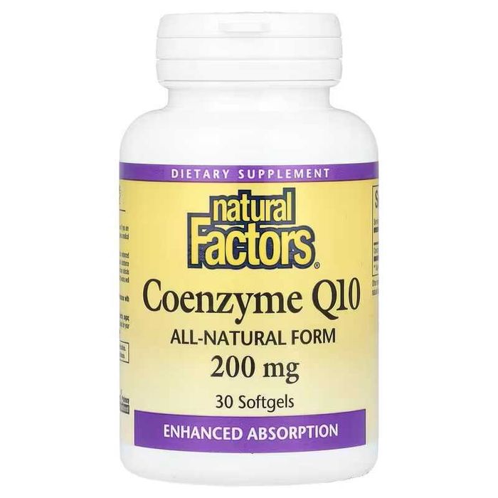 Natural Factors Coenzyme Q10 коэнзим Q10