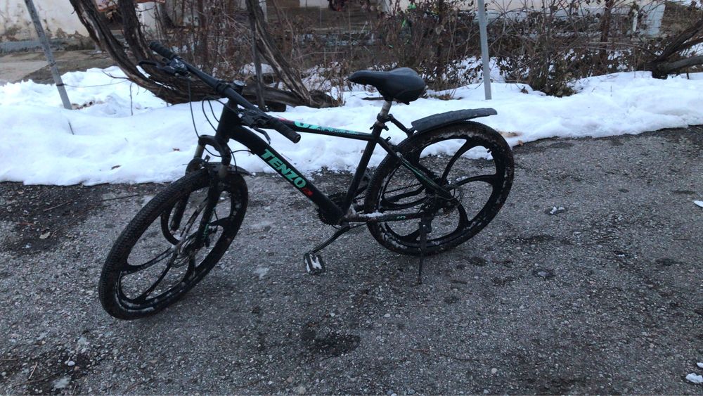 Продам велосипед титановыми дисками