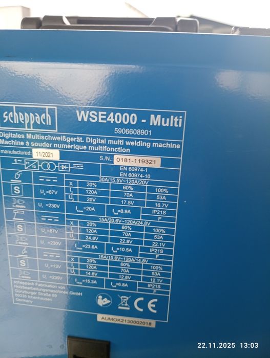 Aparat sudura cu sirma și electrod