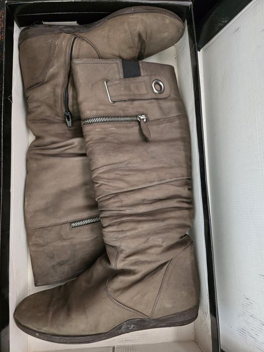 Koja mexli etik tizzagacha, сапог кожаный длинный до колени