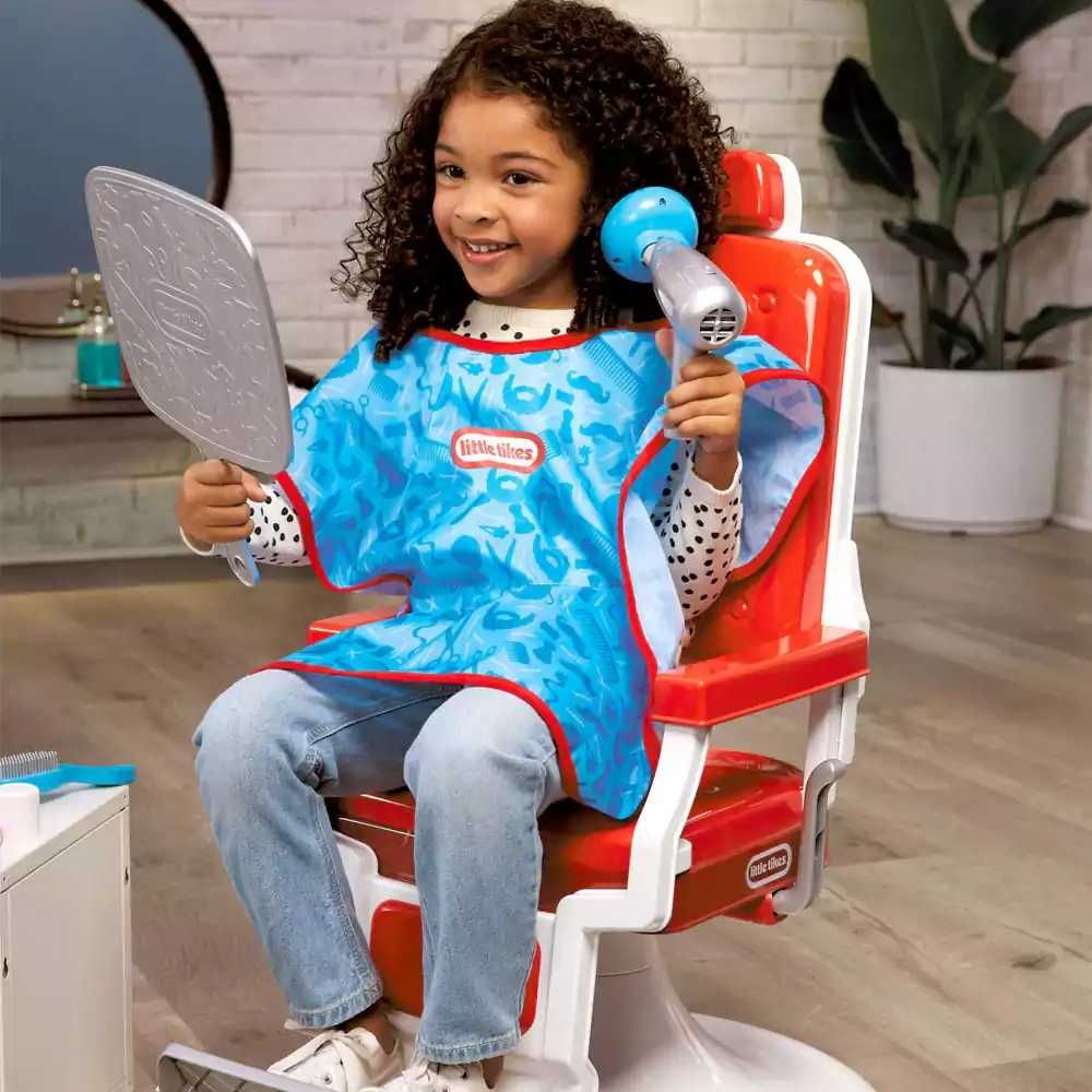 Детски комплект Фризьорски салон Little Tikes, със столче, Барбер