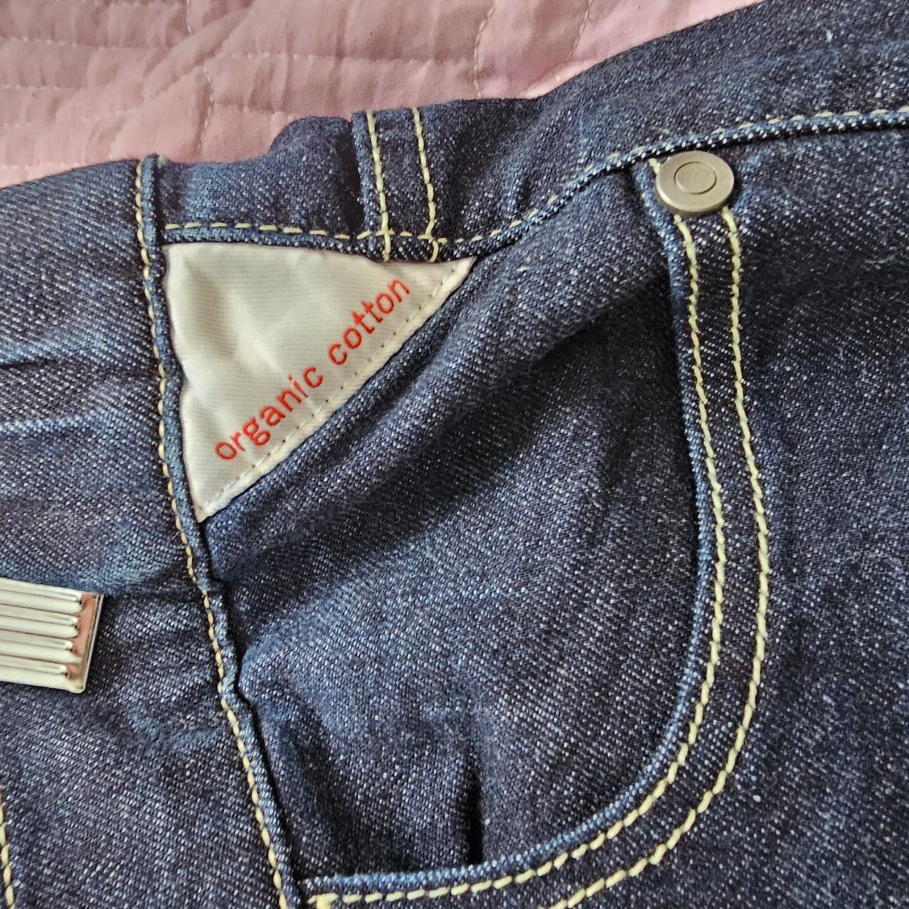 Blugi jeans barbat XL, din 98% bumbac organic și 2 % elastan, Lidl, no