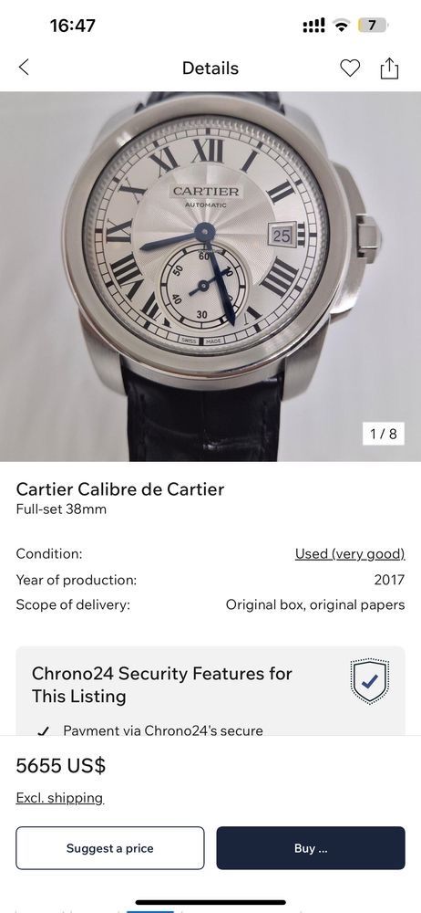 Cartier Calibre de Cartier Automatic