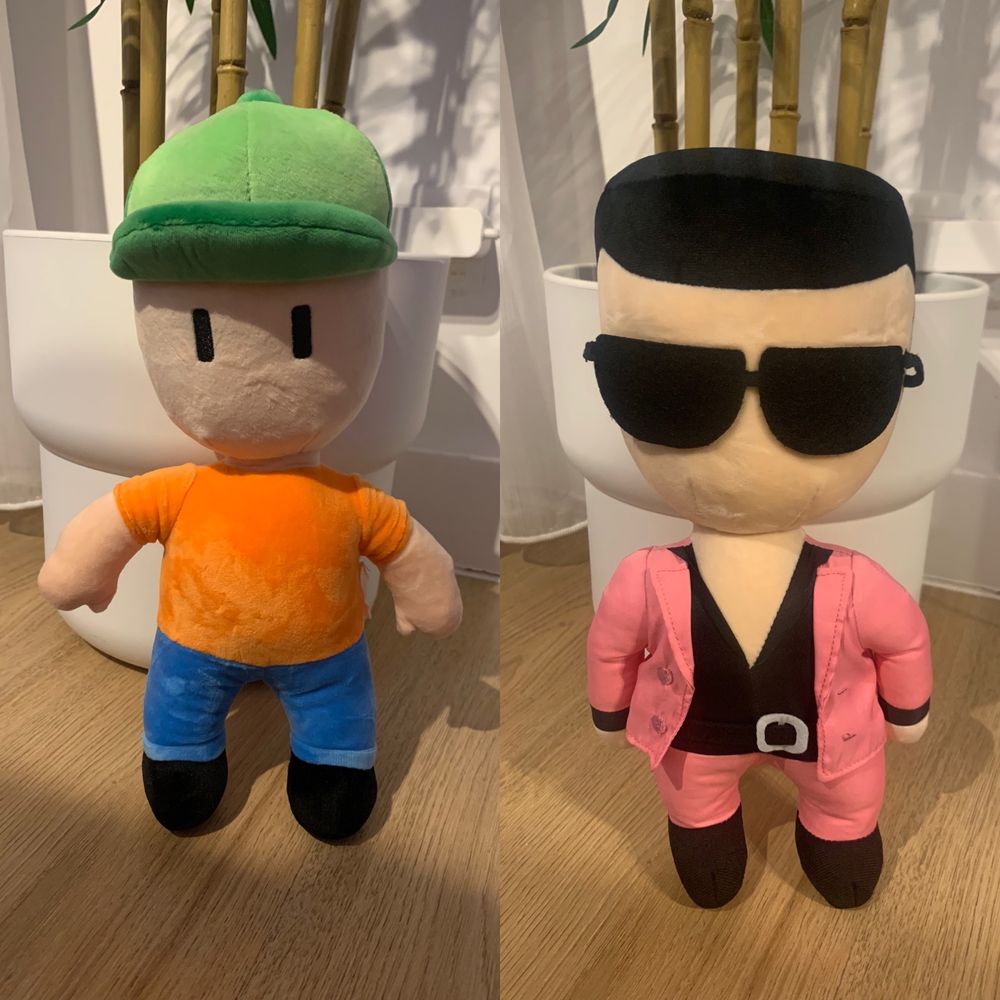 Jucarii de plush Stumble Guys - Mr. Stumble & Disco Daryl