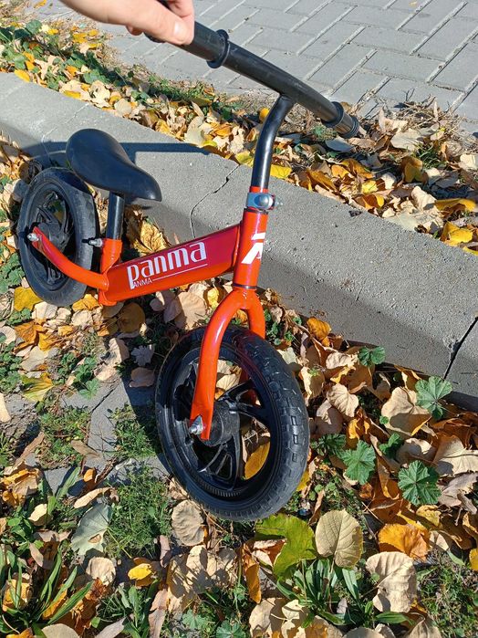 Баланс байк колело без педали Червено