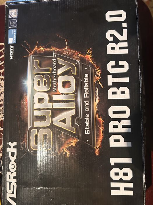 Placa de baza Super Alloy AsRock + procesor si cooler