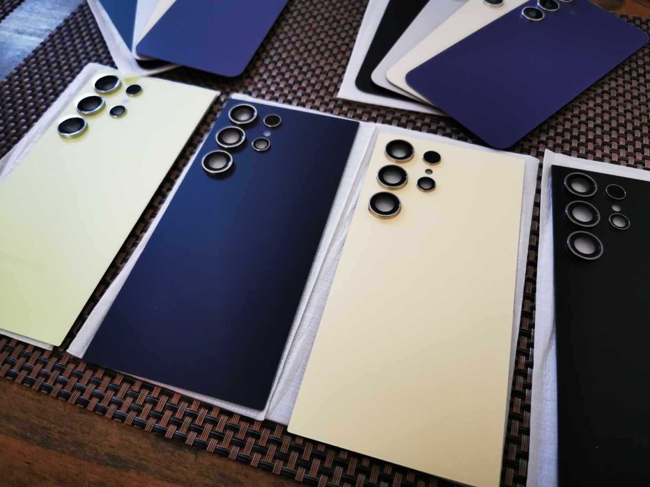Capac spate + adeziv geam lentila camere Samsung S24 / PLUS / ULTRA