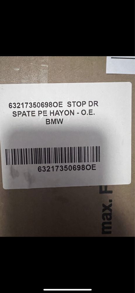 Stop haion dreapta BMW X1,F48 an 2018