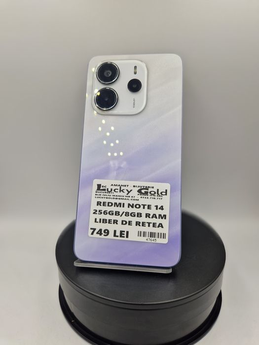 Redmi Note 14 256GB/ 8GB RAM GARANTIE #47645