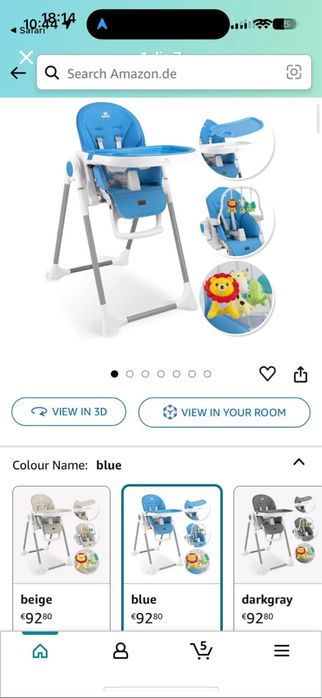 Scaun bebe cu 4 functii