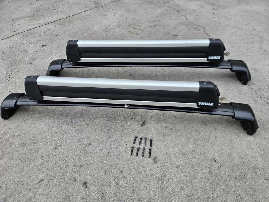 Оригинални греди HONDA CR-V 4 (2013-2018) + THULE багажник за ски