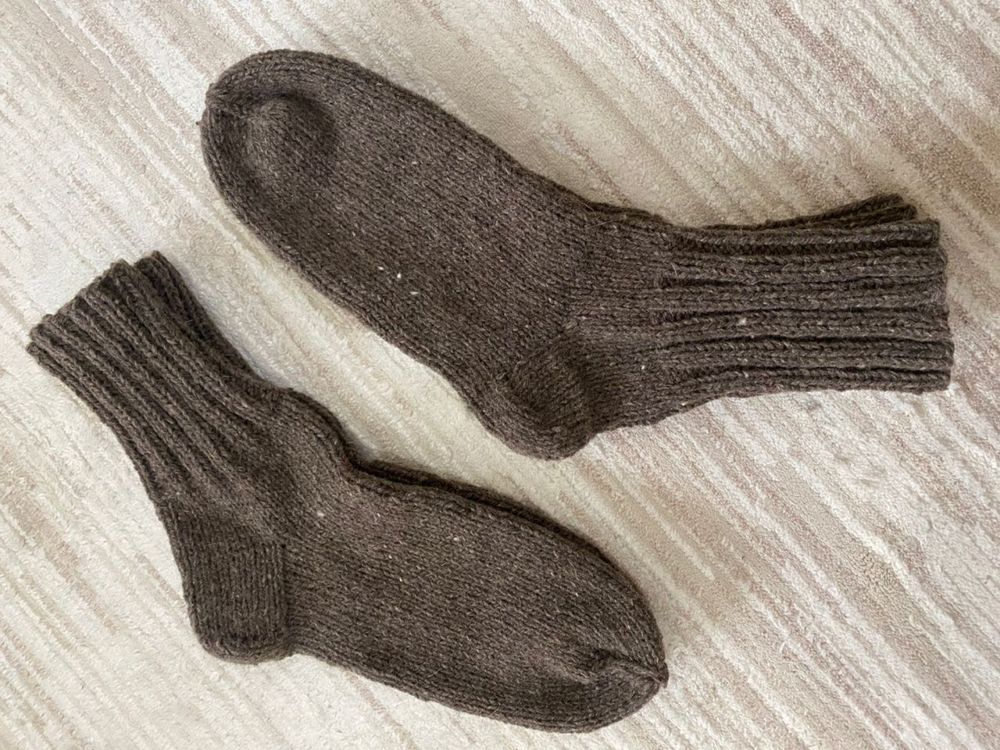 Вязанные носки ( шерсть )