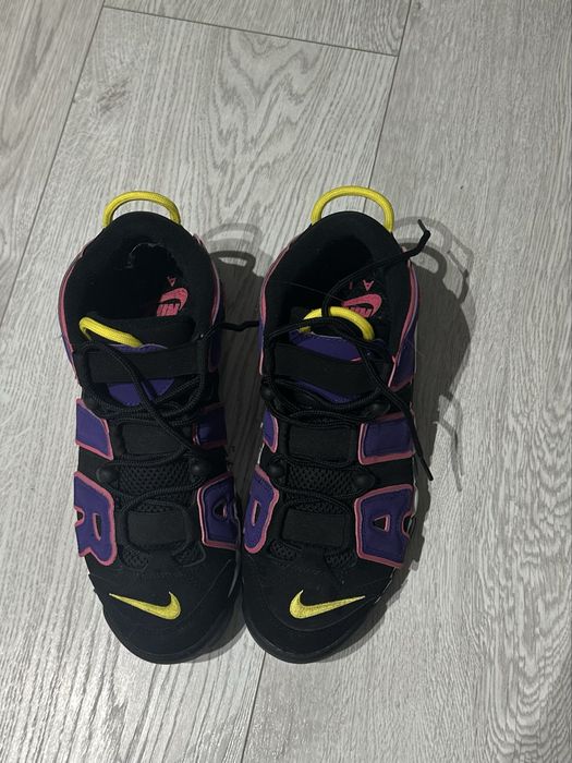 Adidasi Jorden mov cu negru