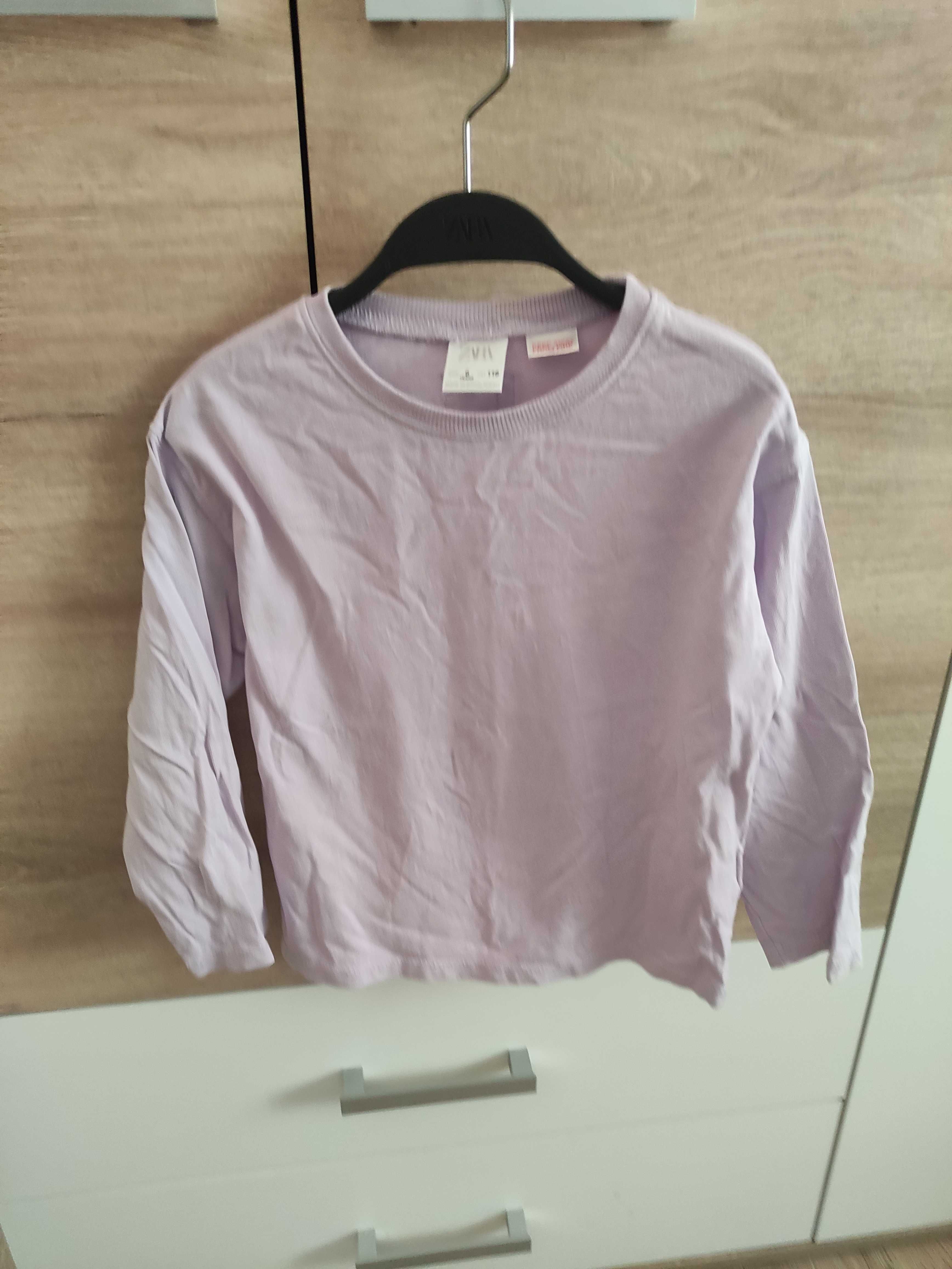 Комплект от дрехи за момиче в лилав цвят- H&M, Zara, Pepco  110-116 см