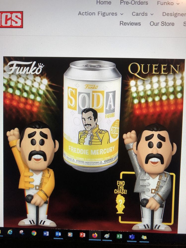 Funko Soda Freddie Mercury - sigilat