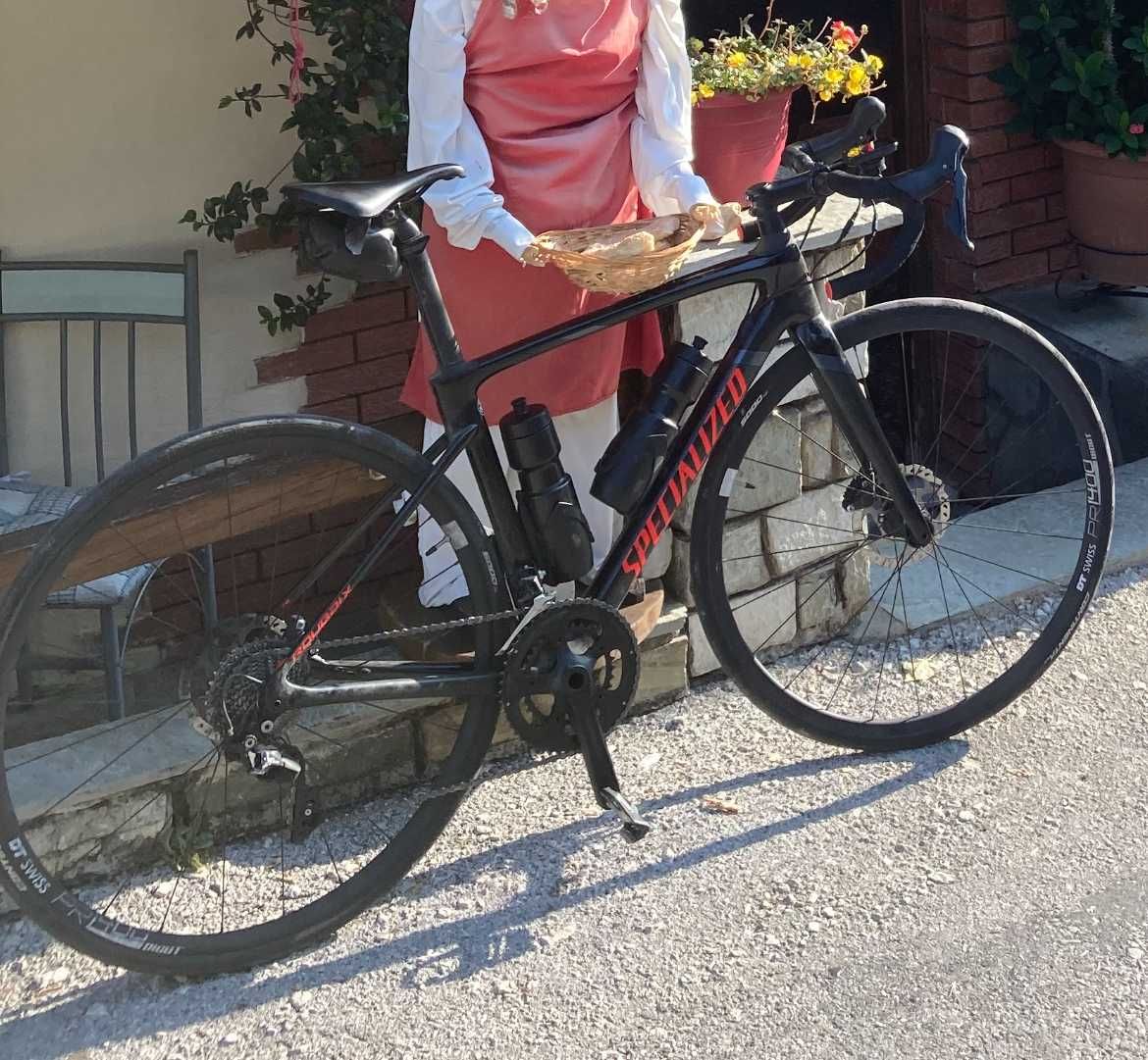 Specialized Roubaix SPORT Shimano 105 cu upgrade roti DT Swiss PR 1400