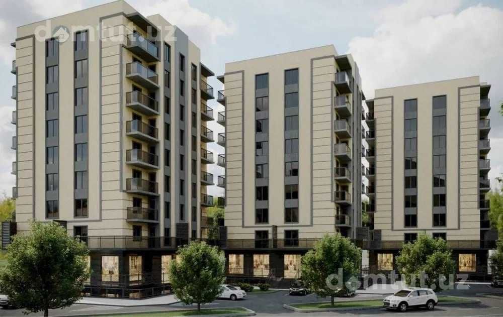 ЖК Baku Residence 3/2/10 коробка квартира 74м2: Яшнабад УзБум