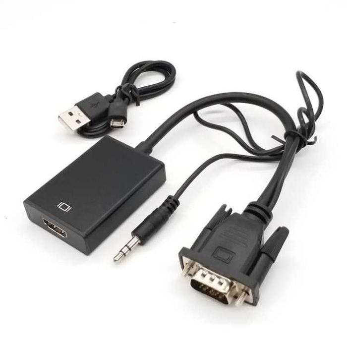 HDMI към VGA преходник Full HD