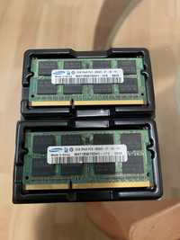 Memorie ram 2x2 gb Samsung 1066 mhz.