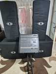Vand basi pasivi dynacord pse 218 si mixer dynacord pm3 ca și noi