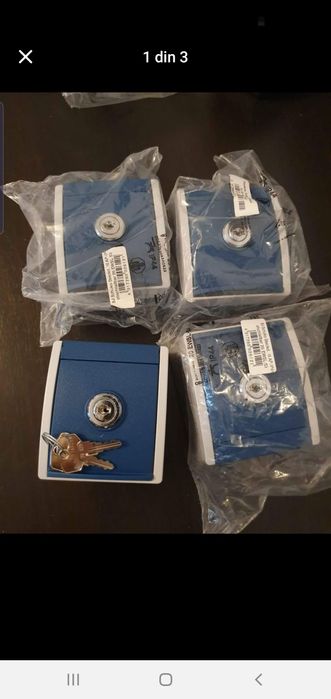 Vând 5 prize cu cheiță,siguranță pt cei mici,35 lei bucata