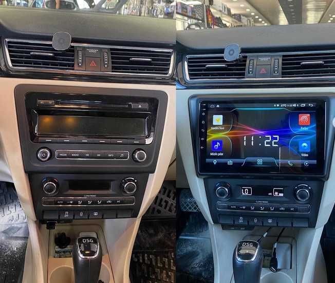 Skoda Rapid 2013 - 2019 Мултимедия Навигация Android