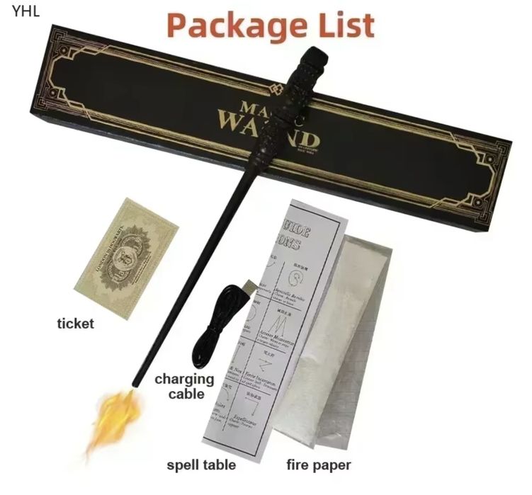 Огнедишаща магическа пръчка Хари Потър / Harry Potter изстрелваща огън