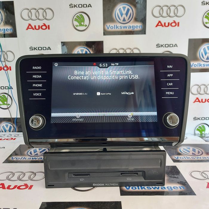 Navigatie Originala MIB 2 DISCOVER media SKODA OCTAVIA 3