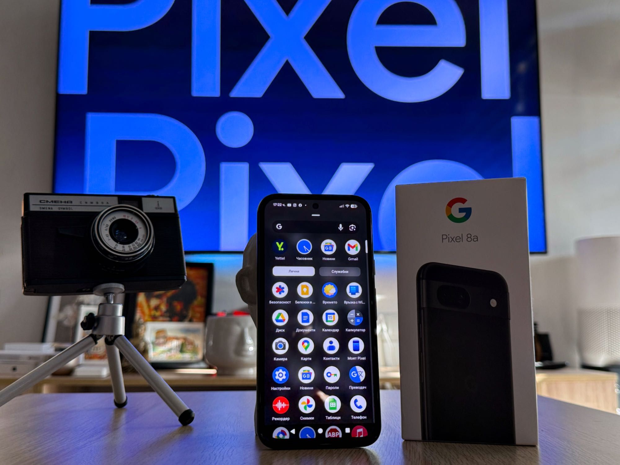 Pixel 8a 128GB Obsidian с гаранция
