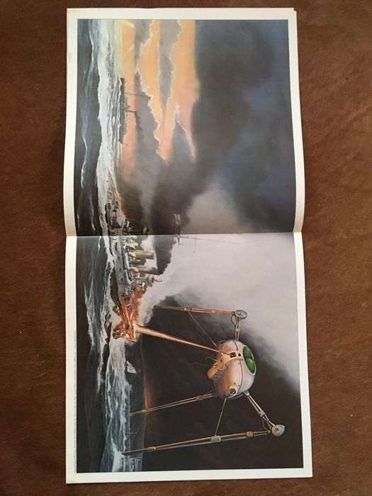 Двоина Грамофонна   плоча The War Of The Worlds