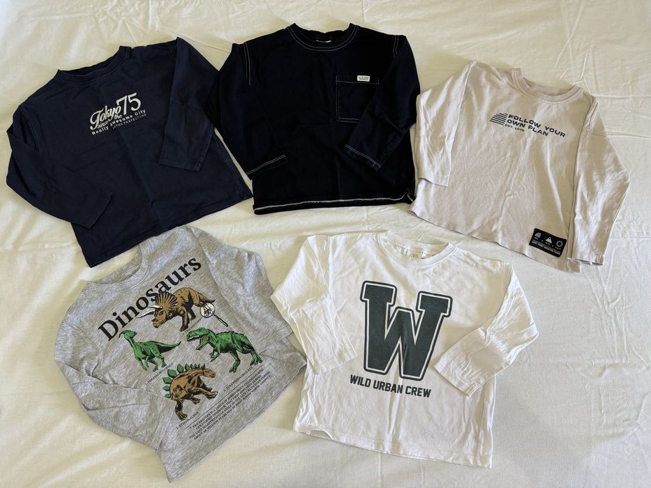 Блузи,панталони, пижами Zara, H&M,  104-110 размер