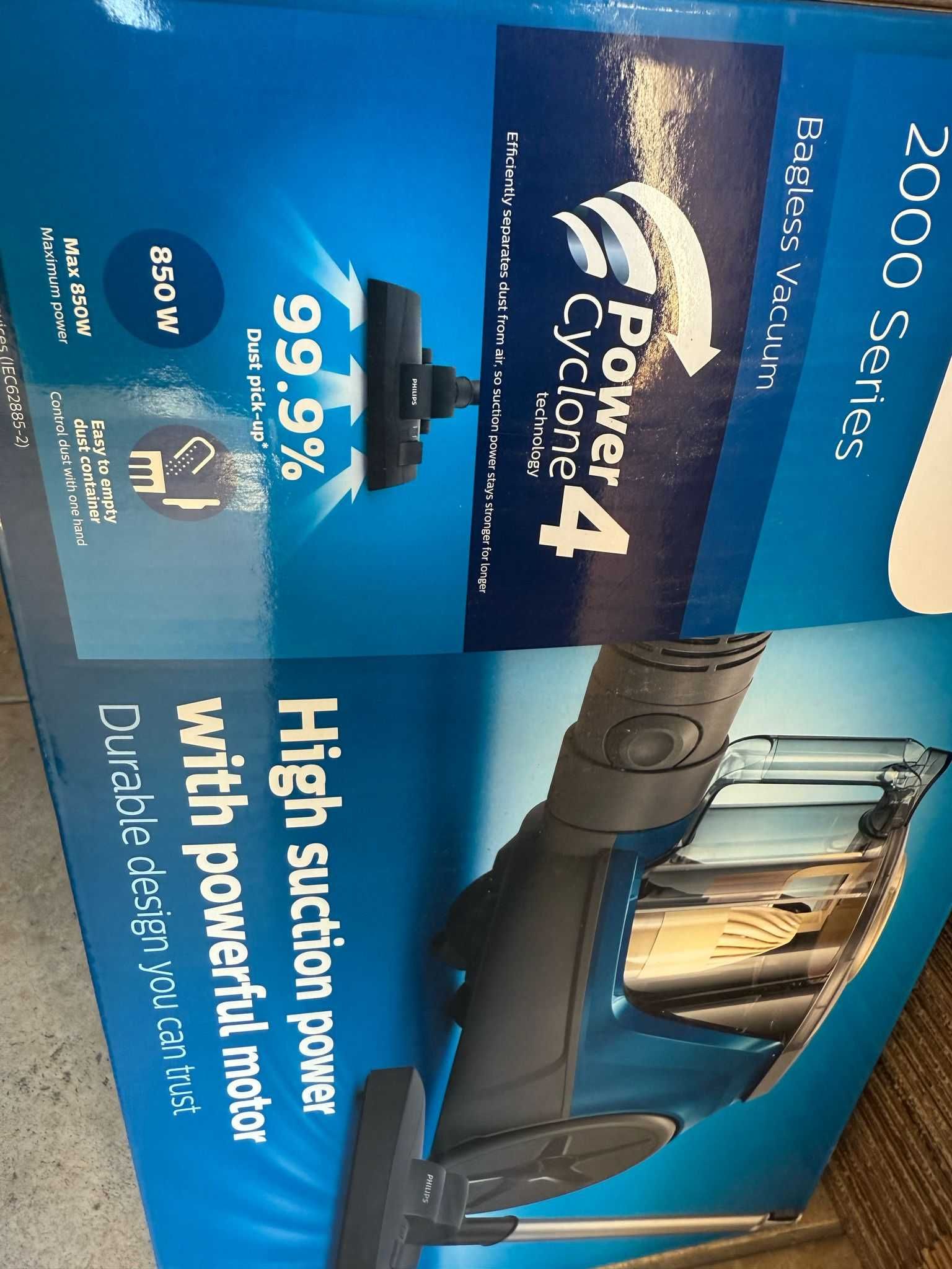 Aspirator Philips 2000 Series XB 2125/09, 850W, sigilat