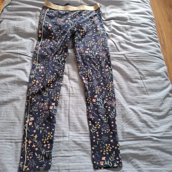 Лосины цветочные для девочек