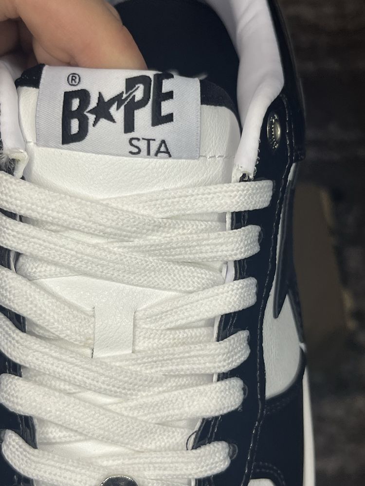 Bapesta A Bathing Ape Black (42)