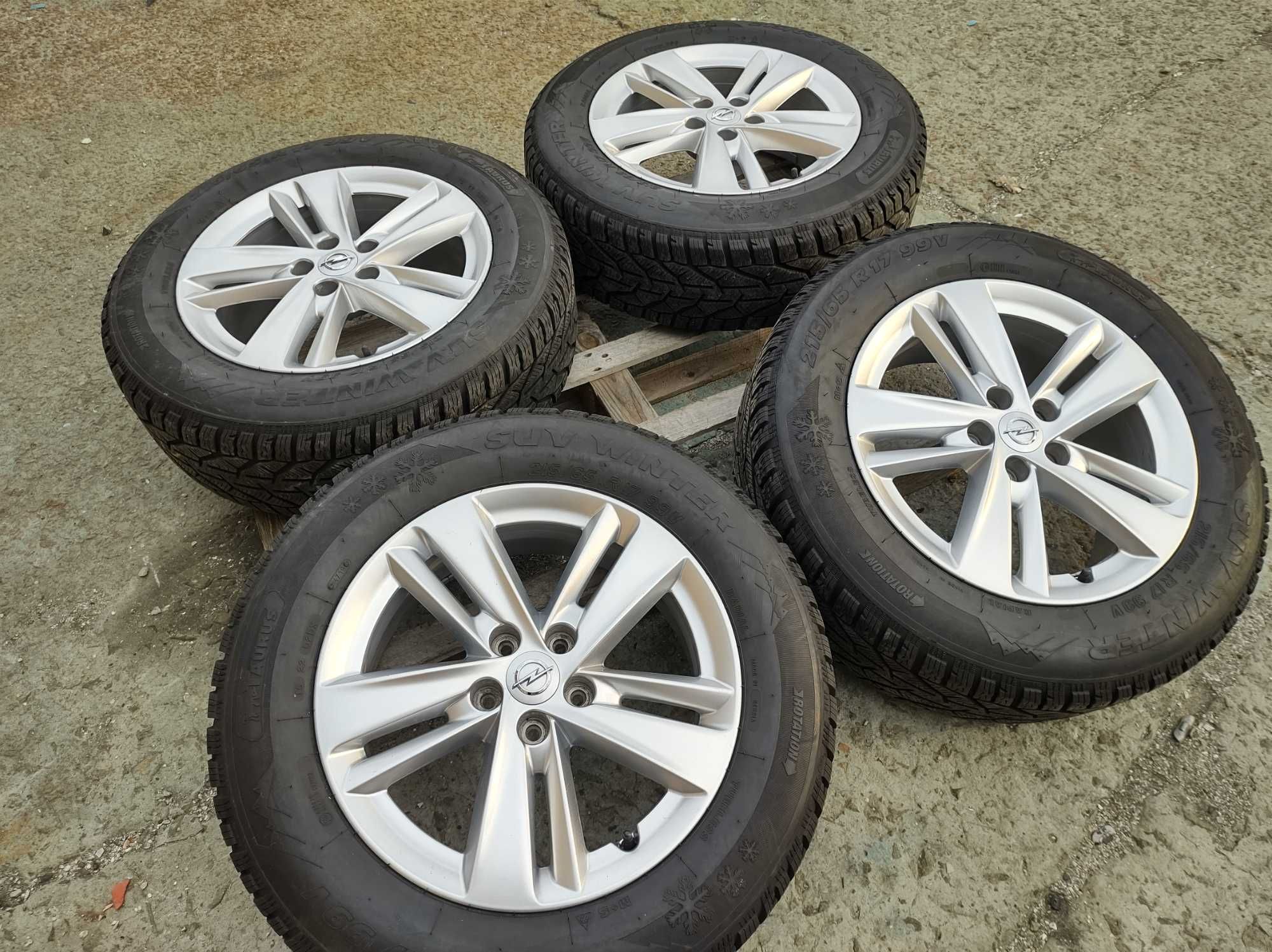 17" джанти 5х108 Opel Grandland X 7J et42 215/65/17 Taurus 2019г 6-7мм