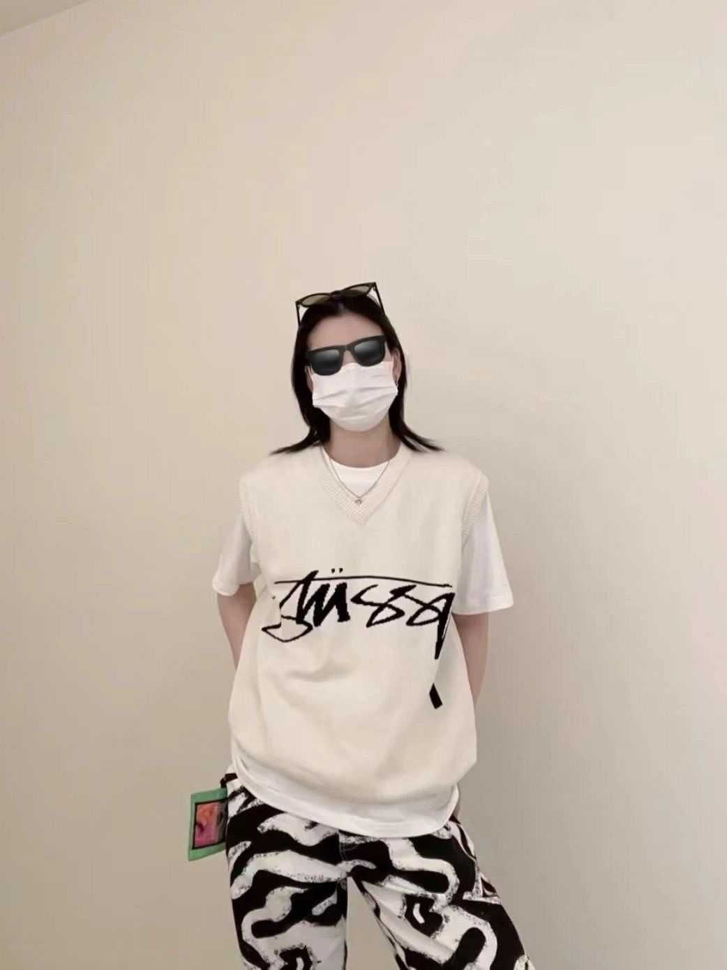 Жилетка Stussy 100% хлопок