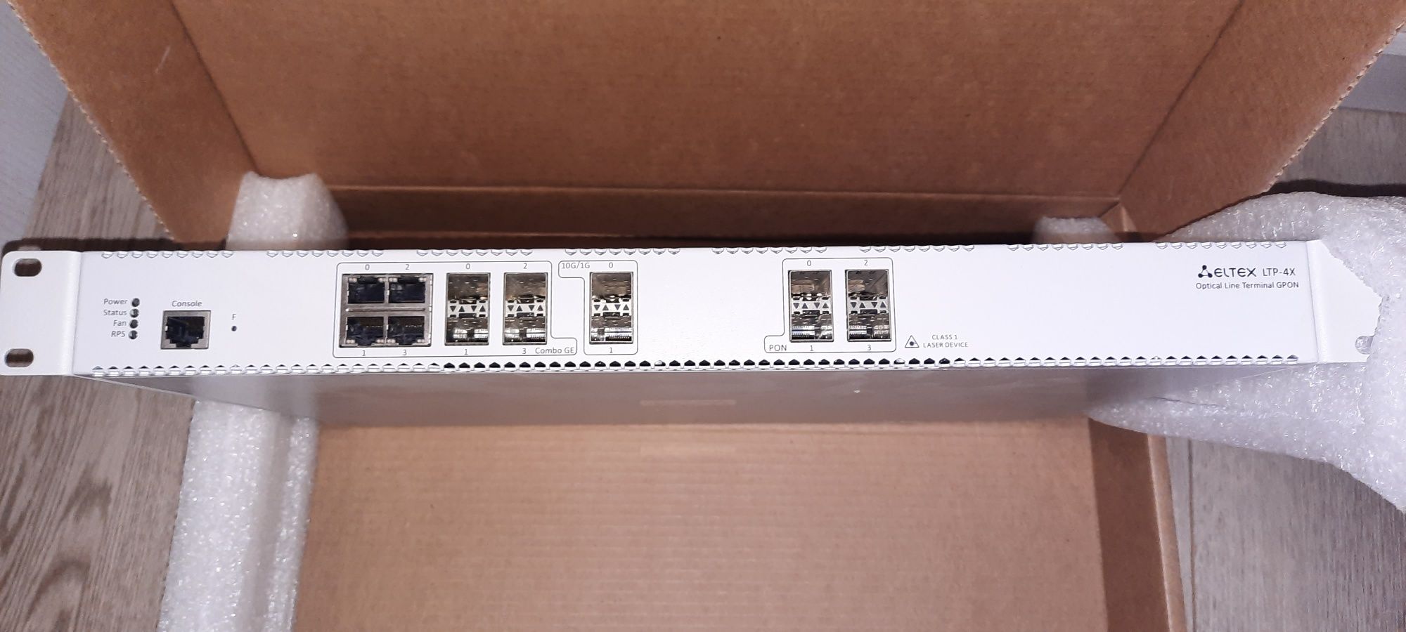 Eltex LTP-4X OLT GPON 4 порта
4 порта GPON, корпус 1U, подключение до