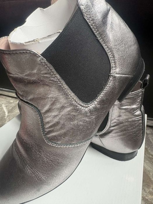 Дамски боти Sergio Bardi Челси естествена кожа