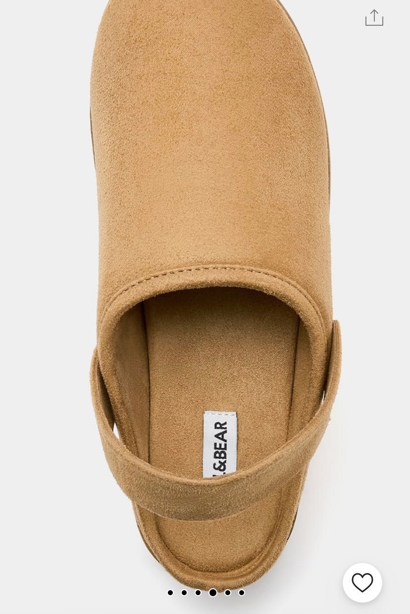 Platform clogs with strap / Pull&Bear