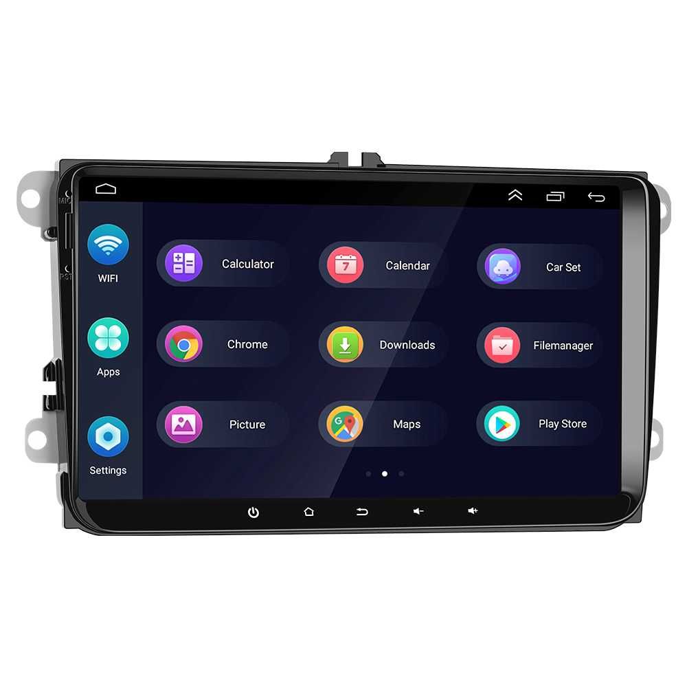 Navigatie Android 9Inch, 2GB RAM 32 Stocare VW/Skoda/Seat/Passat/Golf